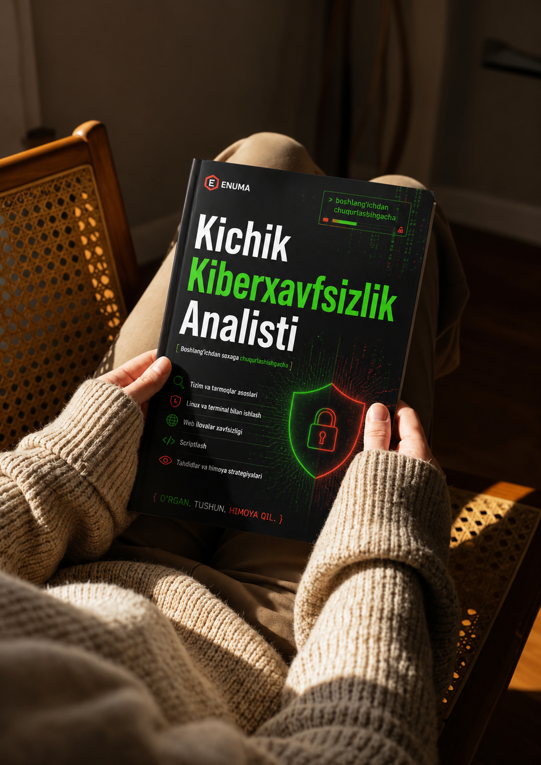 Kichik Kiberxavfsizlik Analisti kitobi